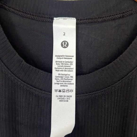 Lululemon All Aligned Ribbed Midi Dress - Picture 3 of 4
